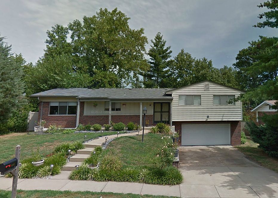 front of house in spring