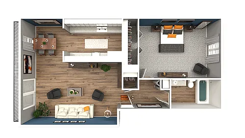 Floor plan Par