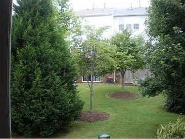 View of the courtyard from upstairs.