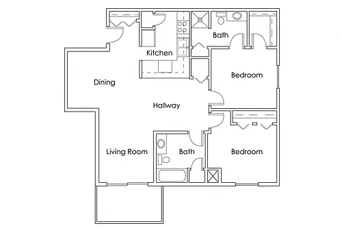 Floor plan B4