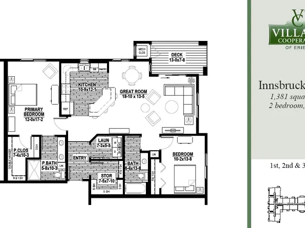 Innsbruck-Rev Plan, Village Cooperative of Erie (Active Adults 62+)