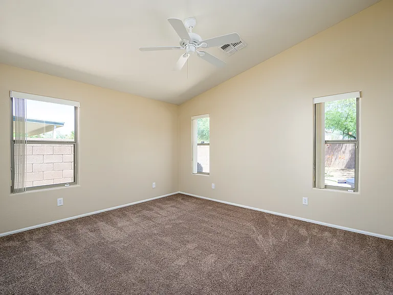 Primary bedroom with bathroom