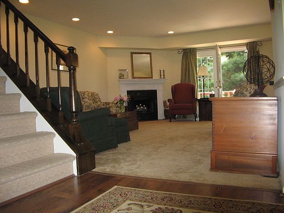Living Room with Fireplace