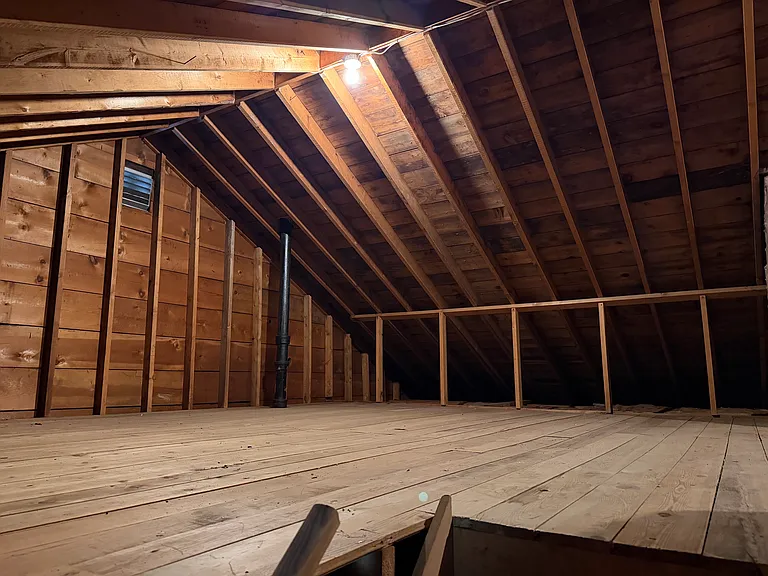 Private attic storage (not temp controlled)