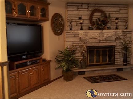 Fireplace within Living Room