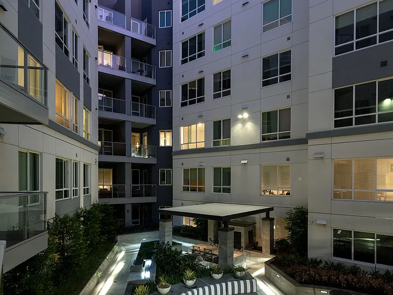 Interior Courtyard and Seating Area