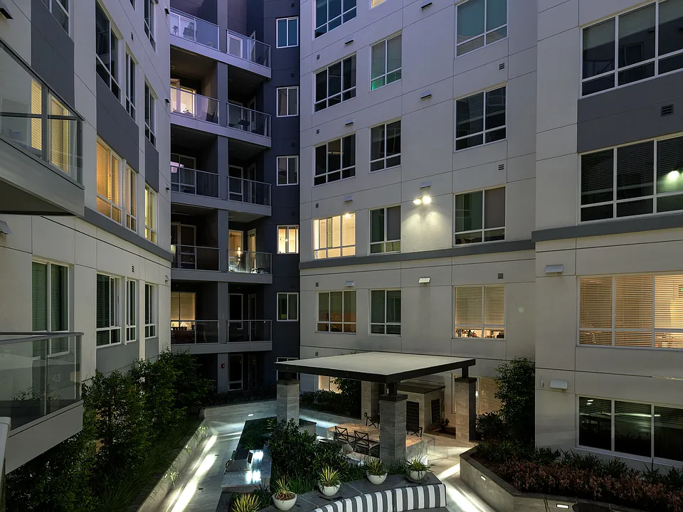 Interior Courtyard and Seating Area