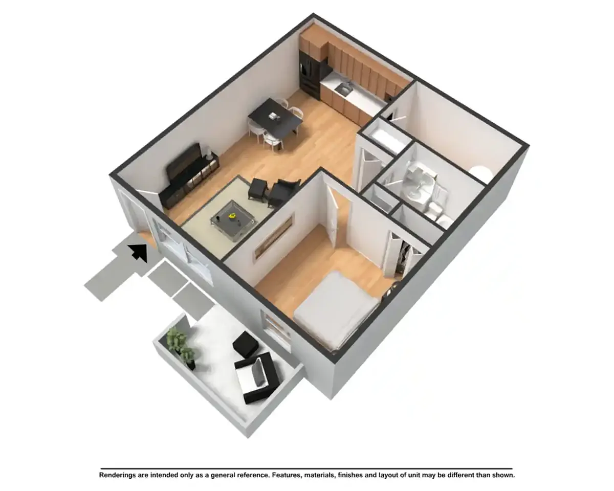Floor plan The Azalea