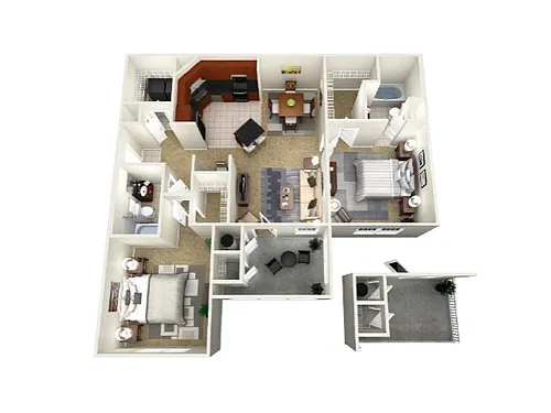Floor plan B1