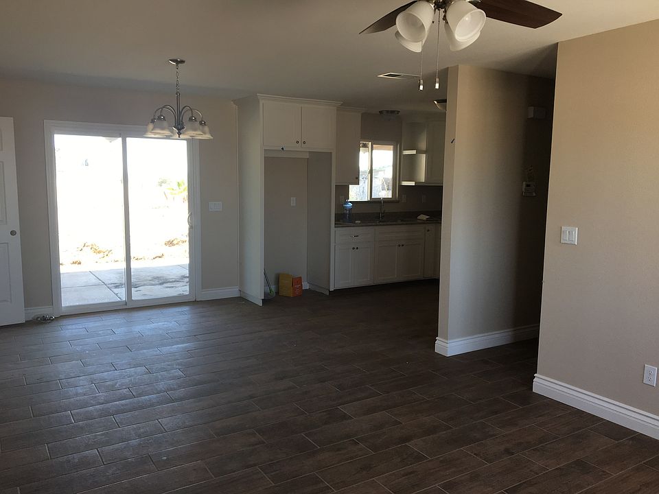 Living room and dining room 
