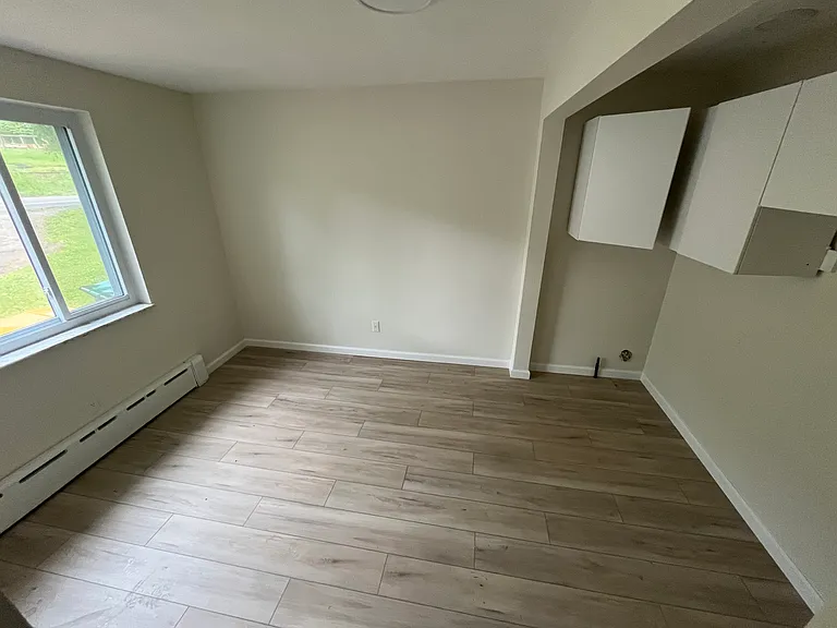 First floor office or spare bedroom space on front of house.