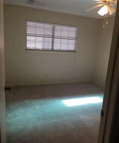 Back bedroom is quiet and full of light