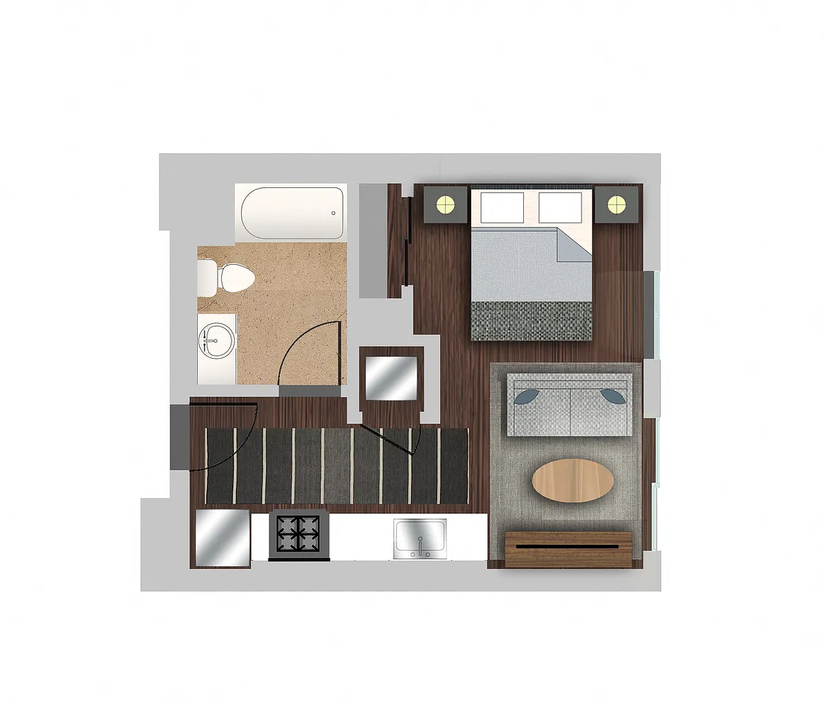 Floor plan Efficiency 01