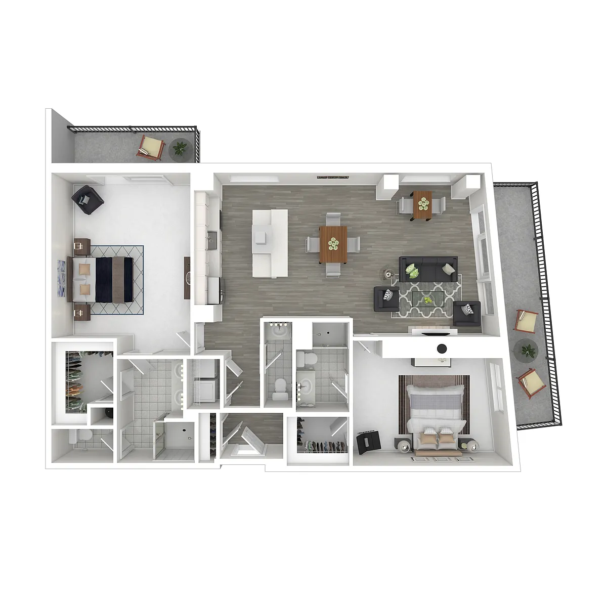 Floor plan Broad Bay Suite