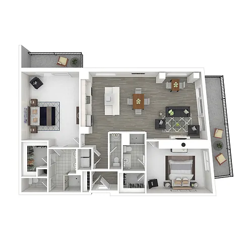 Floor plan Broad Bay Suite