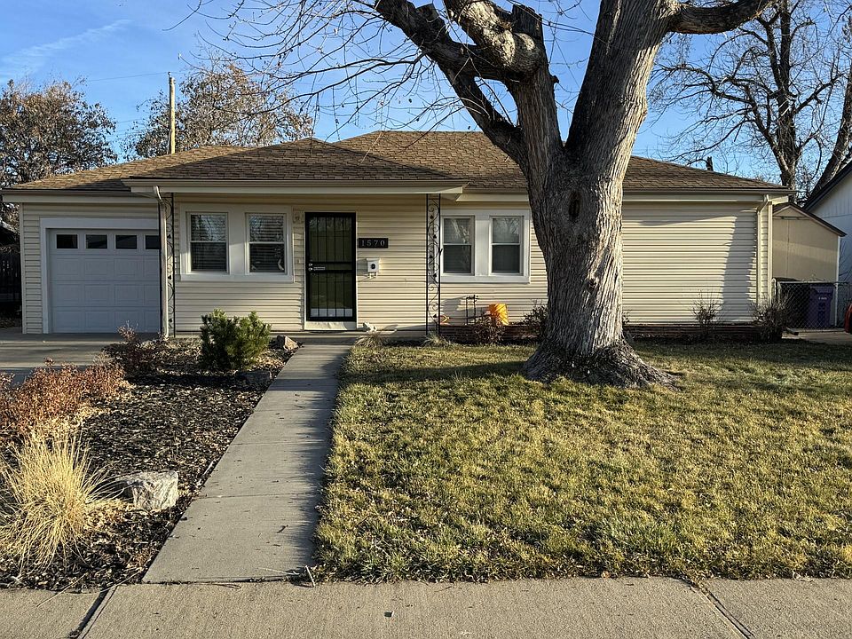 Front view of house-includes two drive ways.