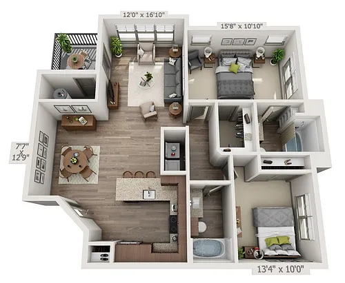 Floor plan Trail