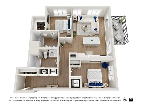 Floor plan 2B