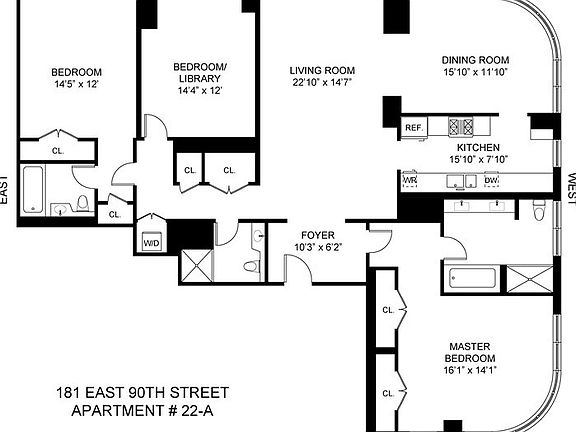 4th image of 181 E 90th St APT 22A