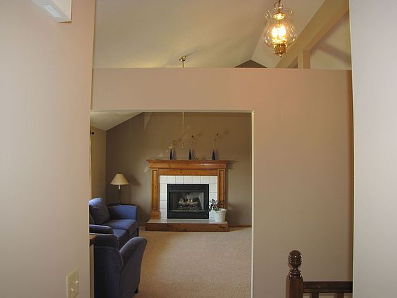Living room from hall