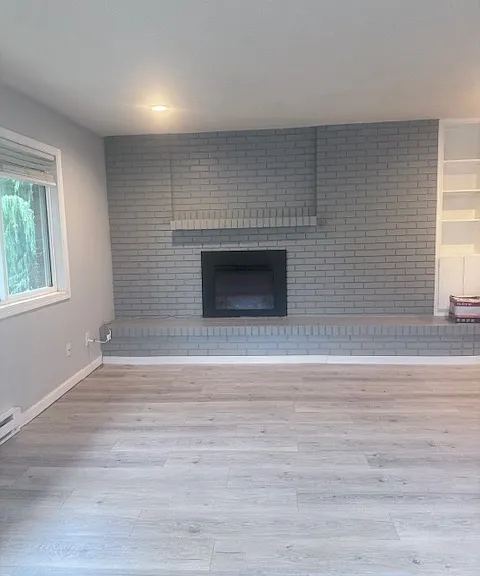 Electric Fireplace in living room