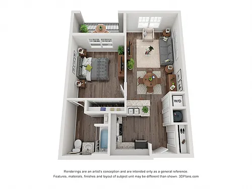 Floor plan Picasso