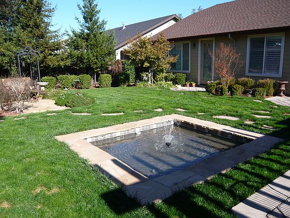 Reflecting Pond with fountain