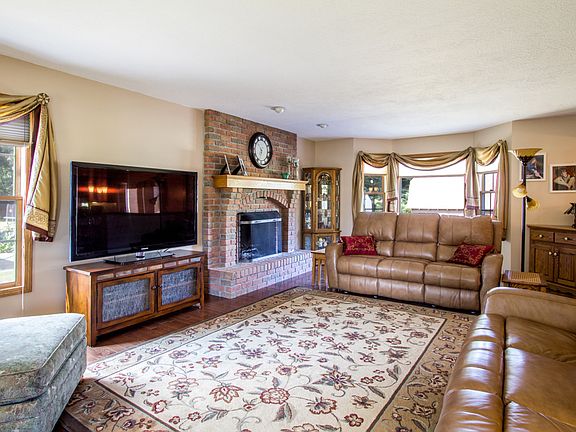 Brick Front Fireplace