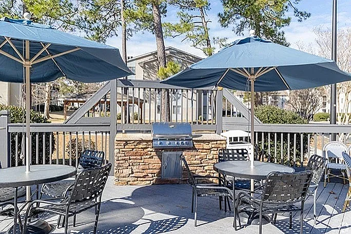Outdoor Grilling Station