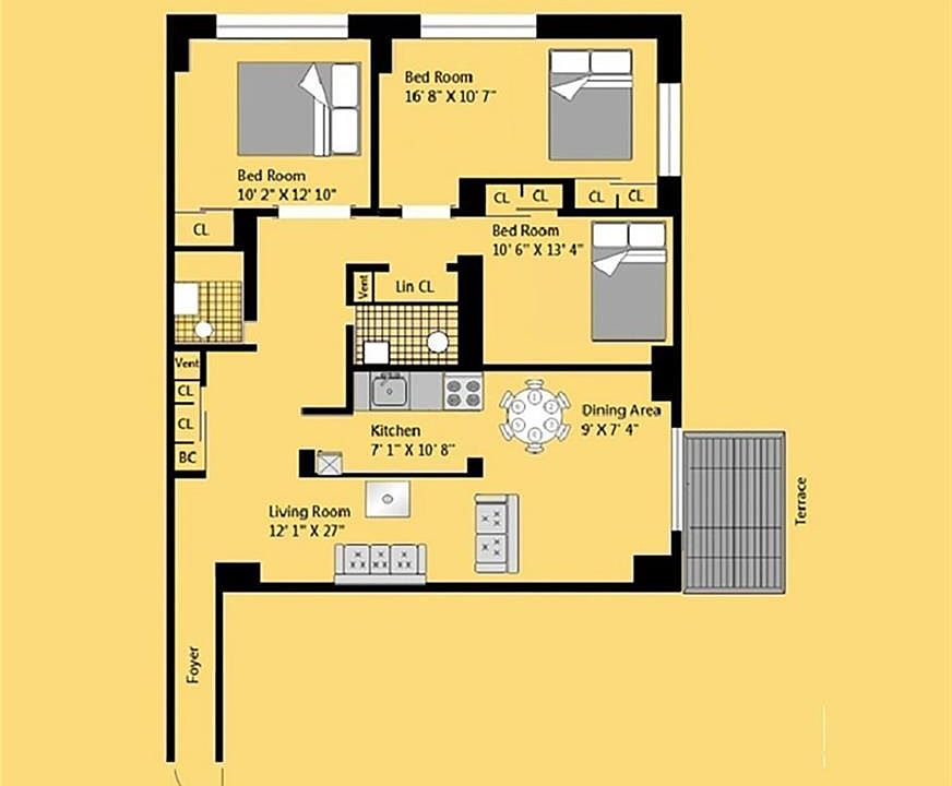 2nd image of 440 Neptune Ave #5R