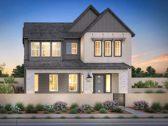 Plan 2 Contemporary Farmhouse Elevation A