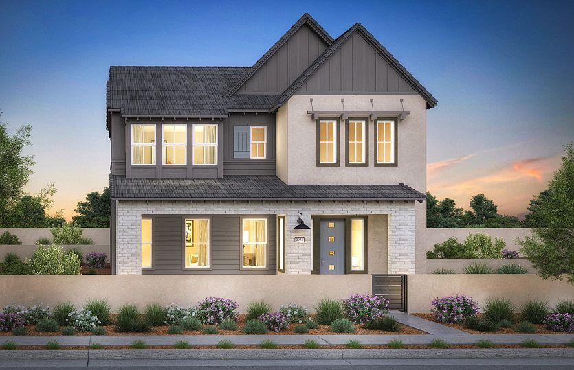 Plan 2 Contemporary Farmhouse Elevation A