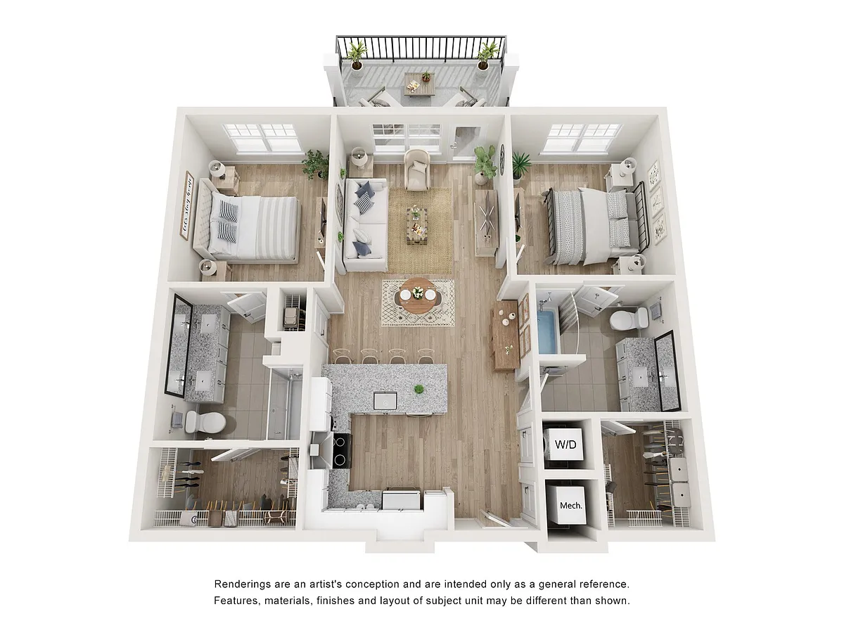 Floor plan B2A