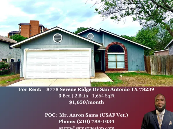8778 Serene Ridge Dr, San Antonio, TX 78239