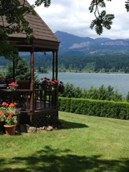 Gazebo in back