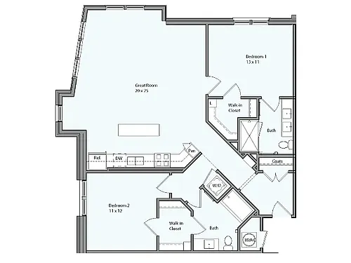 Floor plan Tansy