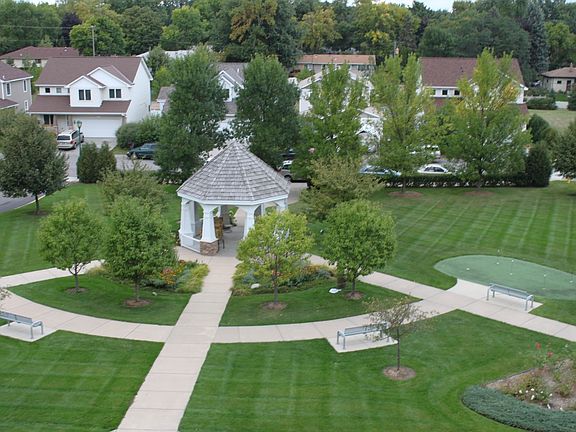 Courtyard and gazebo