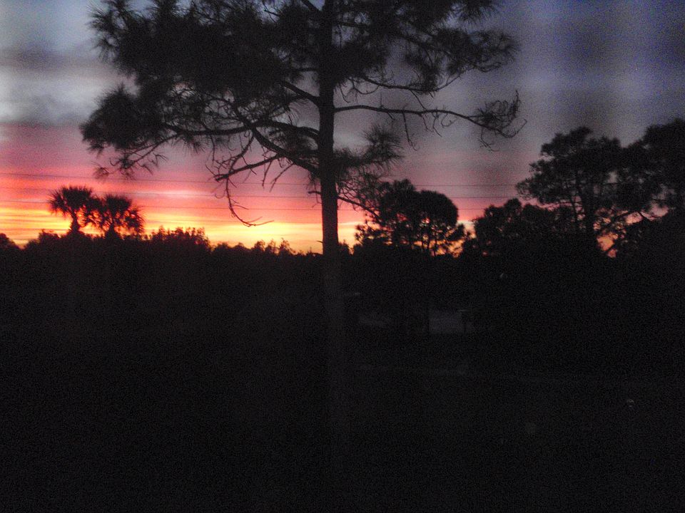 Fabulous lanai sunset view