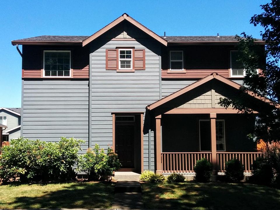 House Front on tree- lined street