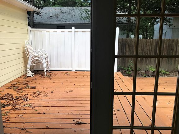 Back deck