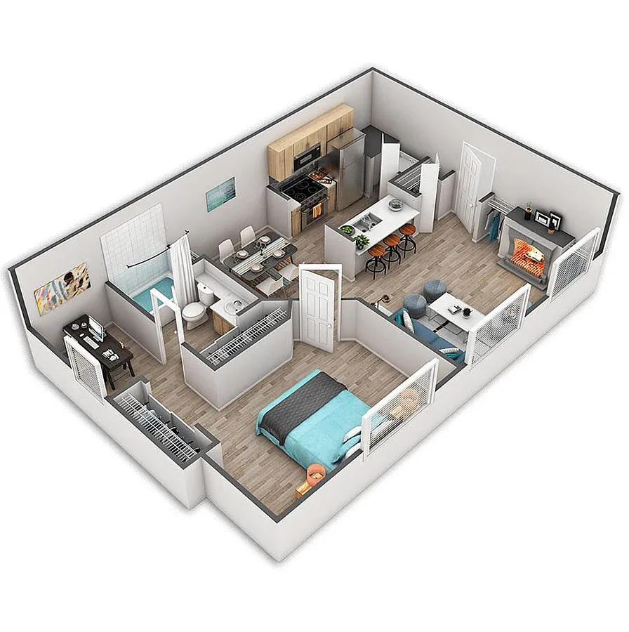 Floor plan Belair Platinum