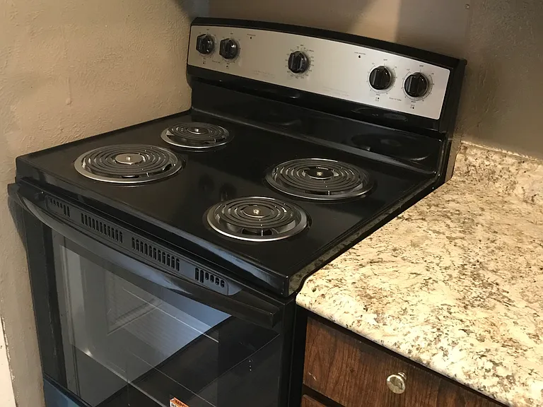 Brand new stove.