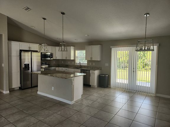 Kitchen and dining area