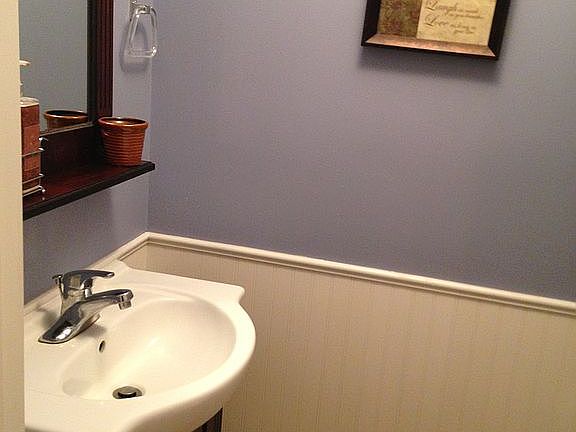 Half bath off living room