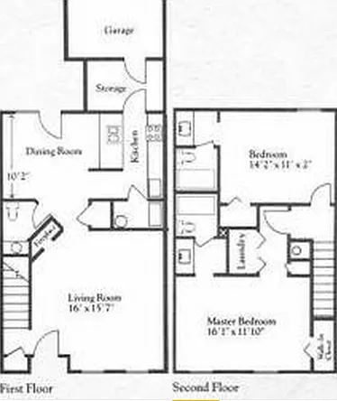 2 bed, 2.5 bath, 1150 sqft, $1,750 — Photo 2