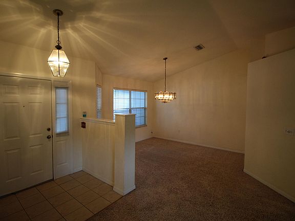 Front entry area & Living room