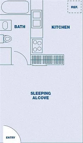 Floor plan Studio
