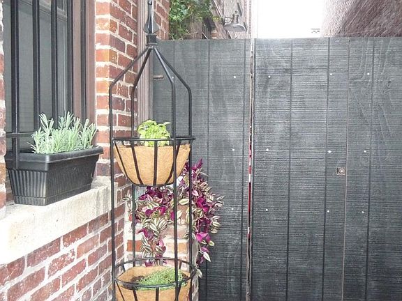 Private patio