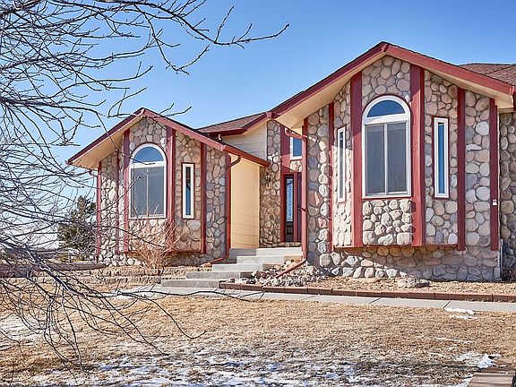 Stone facade fresh paint