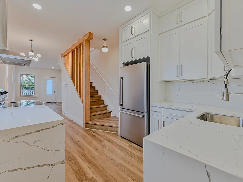 Newly Renovated Kitchen with Tons of Cabinet Space and Stainless Steel Appliances